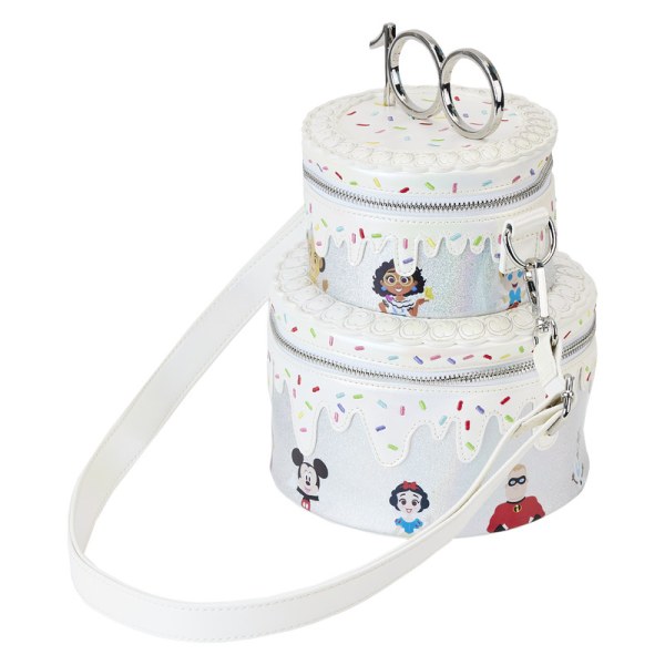 SAC À BANDOULIÈRE DISNEY100 Gâteau de célébration d'anniversaire - DISNEY LOUNGEFLY