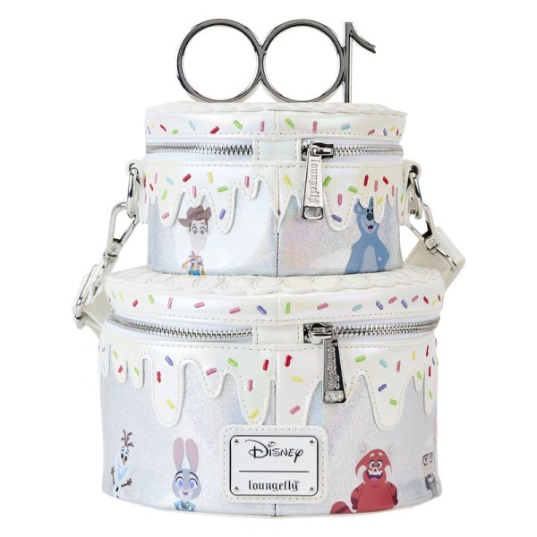 SAC À BANDOULIÈRE DISNEY100 Gâteau de célébration d'anniversaire - DISNEY LOUNGEFLY