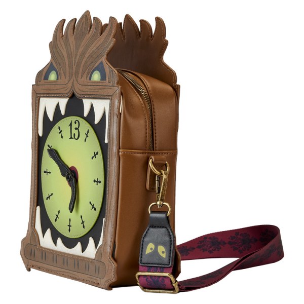 SAC À BANDOULIÈRE Haunted Mansion Horloge du Grand Père - DISNEY LOUNGEFLY
