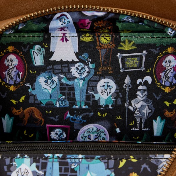 SAC À BANDOULIÈRE Haunted Mansion Horloge du Grand Père - DISNEY LOUNGEFLY