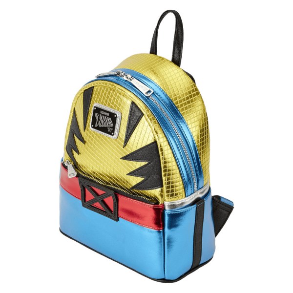 MINI SAC À DOS Marvel Metallique X-Men Wolverine - MARVEL LOUNGEFLY