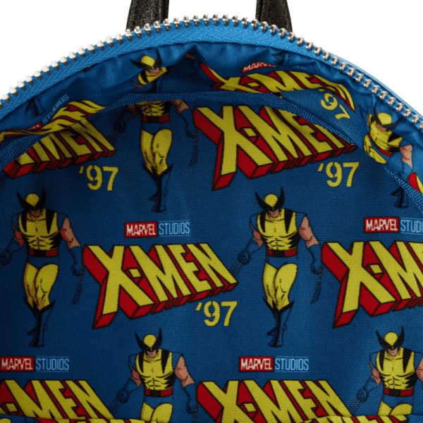 MINI SAC À DOS Marvel Metallique X-Men Wolverine - MARVEL LOUNGEFLY