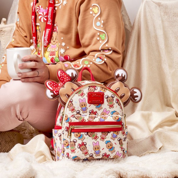 MINI SAC À DOS Mickey et ses Amis en pain d'épices avec Serre-tête - DISNEY LOUNGEFLY