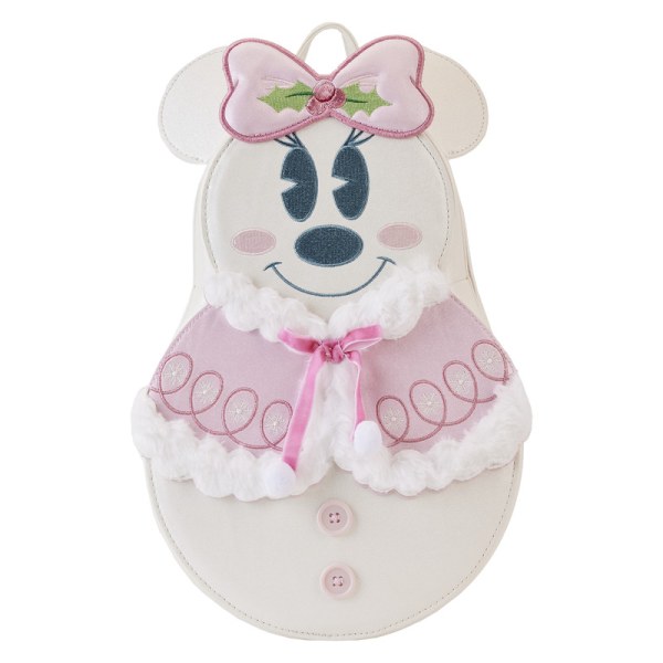 MINI SAC À DOS Mickey et Minnie Bonhomme de Neige - DISNEY LOUNGEFLY