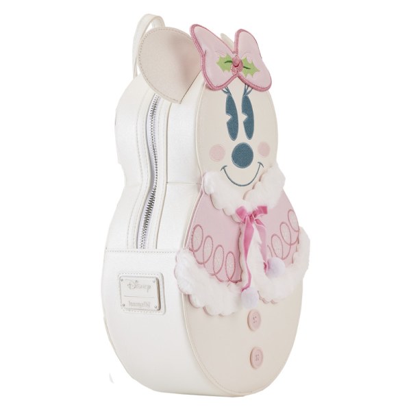 MINI SAC À DOS Mickey et Minnie Bonhomme de Neige - DISNEY LOUNGEFLY