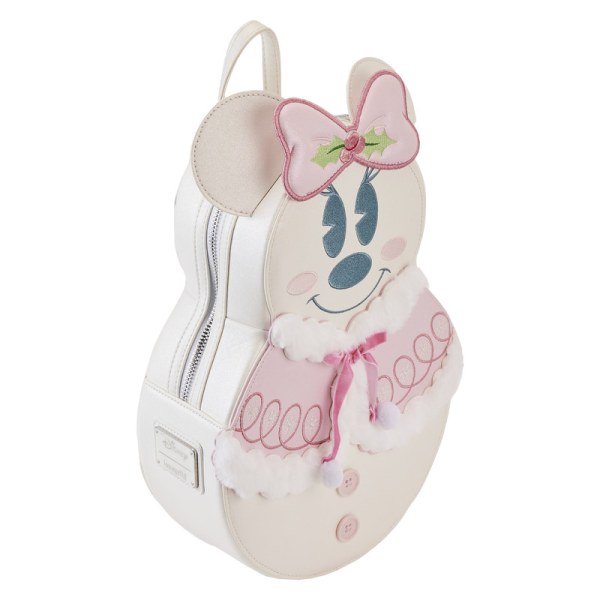MINI SAC À DOS Mickey et Minnie Bonhomme de Neige - DISNEY LOUNGEFLY
