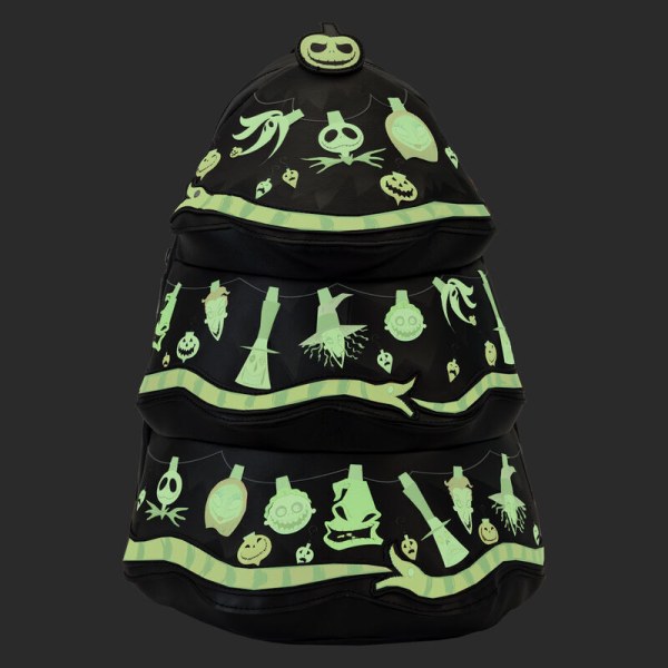 MINI SAC À DOS L'Étrange Noël de Monsieur Jack Guirlandes Lumineuses - DISNEY LOUNGEFLY
