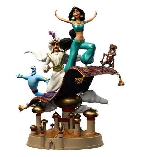 Aladdin et Jasmine Deluxe Art Scale - Disney