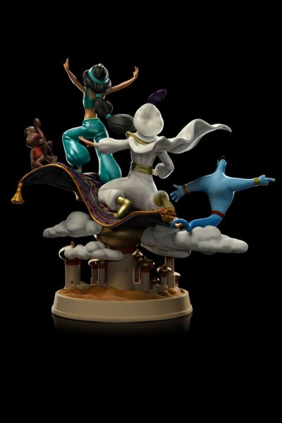Aladdin et Jasmine Deluxe Art Scale - Disney