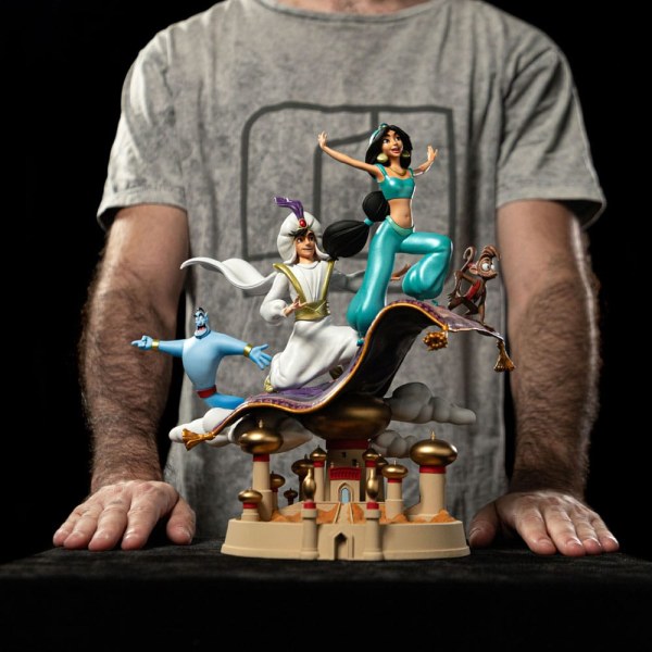 Aladdin et Jasmine Deluxe Art Scale - Disney