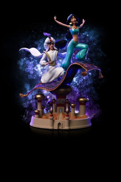 Aladdin et Jasmine Art Scale - Disney