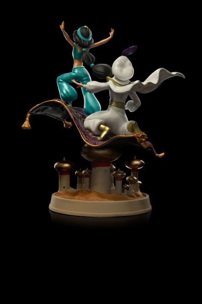 Aladdin et Jasmine Art Scale - Disney
