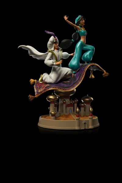 Aladdin et Jasmine Art Scale - Disney