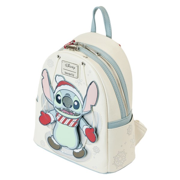 MINI SAC À DOS Stitch à la neige fait un ange - DISNEY LOUNGEFLY