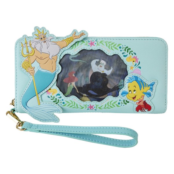 PORTEFEUILLE Lenticulaire La petite sirène - DISNEY LOUNGEFLY