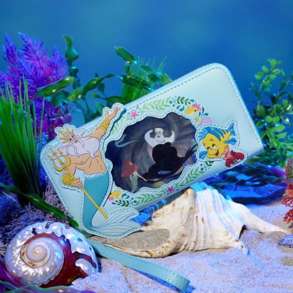 PORTEFEUILLE Lenticulaire La petite sirène - DISNEY LOUNGEFLY