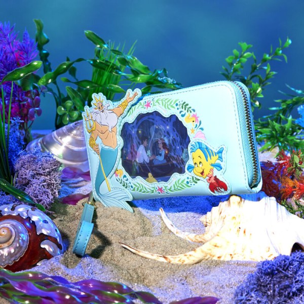 PORTEFEUILLE Lenticulaire La petite sirène - DISNEY LOUNGEFLY