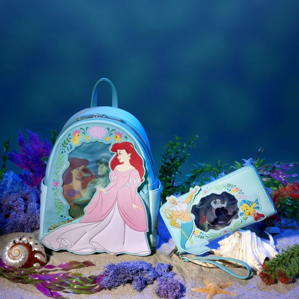 PORTEFEUILLE Lenticulaire La petite sirène - DISNEY LOUNGEFLY