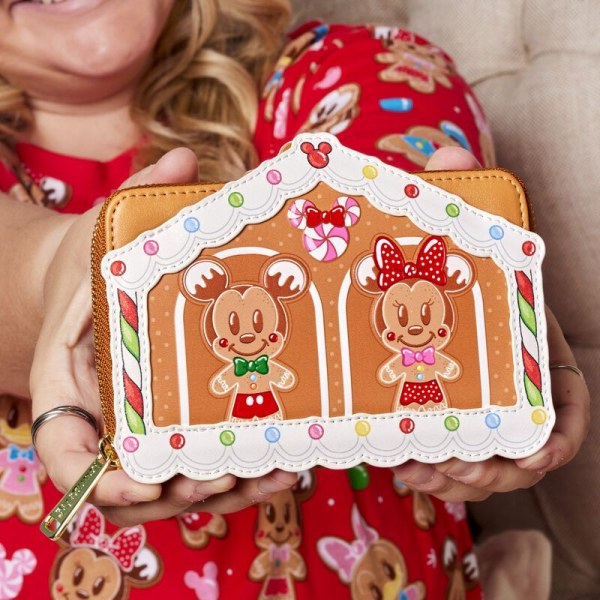 PORTEFEUILLE Maison en pain d'épice de Mickey et ses Amis - DISNEY LOUNGEFLY