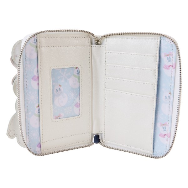 PORTEFEUILLE Mickey et Minnie Bonhomme de Neige - DISNEY LOUNGEFLY