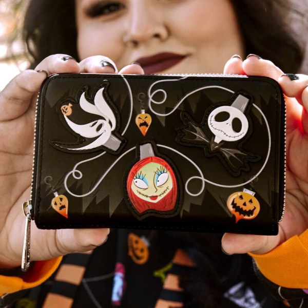 PORTEFEUILLE  L'Étrange Noël de Monsieur Jack Guirlandes Lumineuses - DISNEY LOUNGEFLY