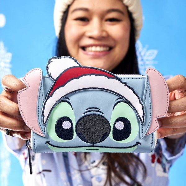 PORTEFEUILLE Stitch vacances à la neige - DISNEY LOUNGEFLY