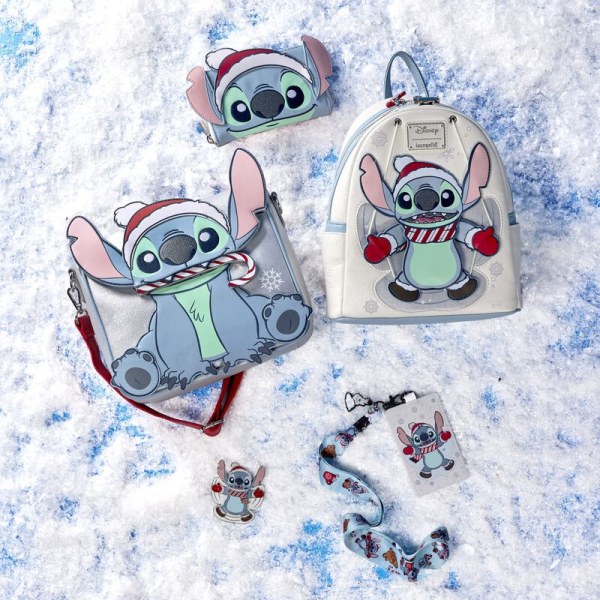 PORTEFEUILLE Stitch vacances à la neige - DISNEY LOUNGEFLY