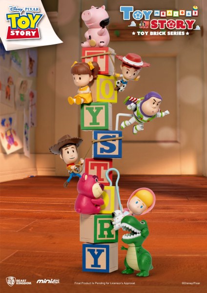 PACK DE 8 FIGURINES TOY STORY - DISNEY-PIXAR MINI EGG ATTACK