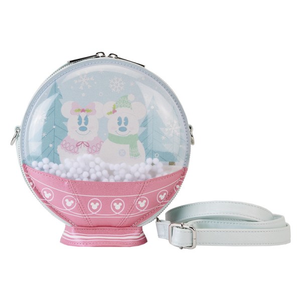 SAC À BANDOULIÈRE Mickey & Minnie Boule à neige - DISNEY LOUNGEFLY