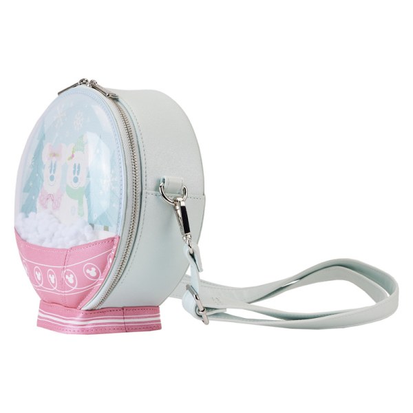 SAC À BANDOULIÈRE Mickey & Minnie Boule à neige - DISNEY LOUNGEFLY