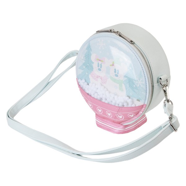 SAC À BANDOULIÈRE Mickey & Minnie Boule à neige - DISNEY LOUNGEFLY