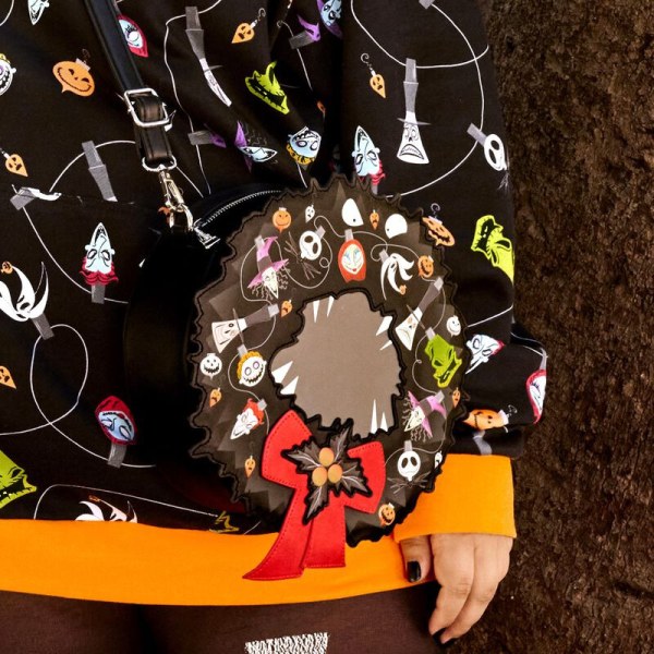 SAC À BANDOULIÈRE Guirlande Lumineuse L'Etrange Noël de Monsieur Jack - DISNEY LOUNGEFLY