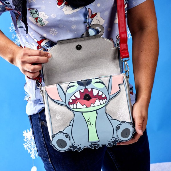 SAC À BANDOULIÈRE Stitch en vacance à la neige - DISNEY LOUNGEFLY