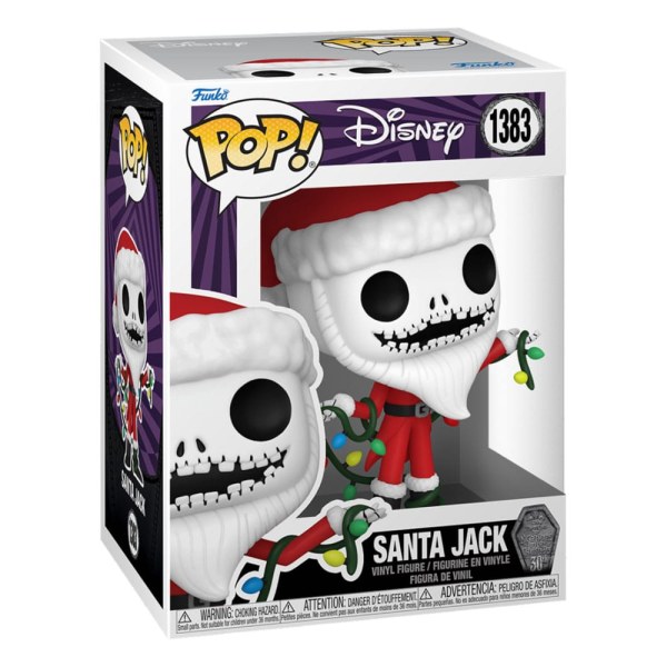 Funko Pop! 1383 - L´étrange Noël de Mr. Jack 30th - Jack Père noël