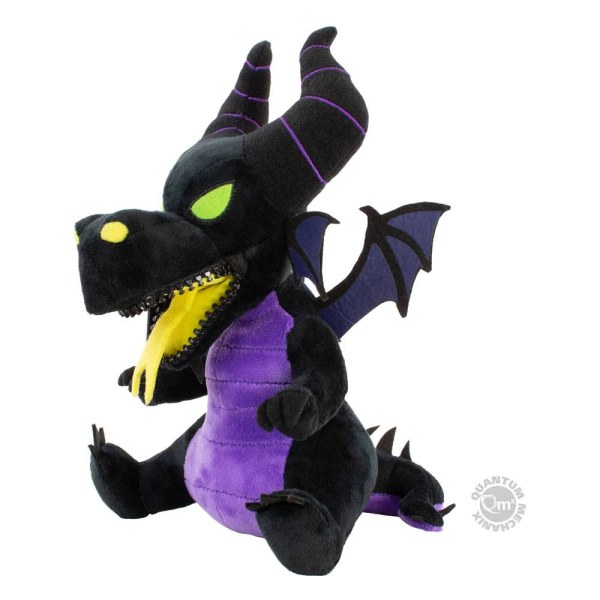 Peluche Malefique avec bouche zippé - Disney la belle au bois dormant