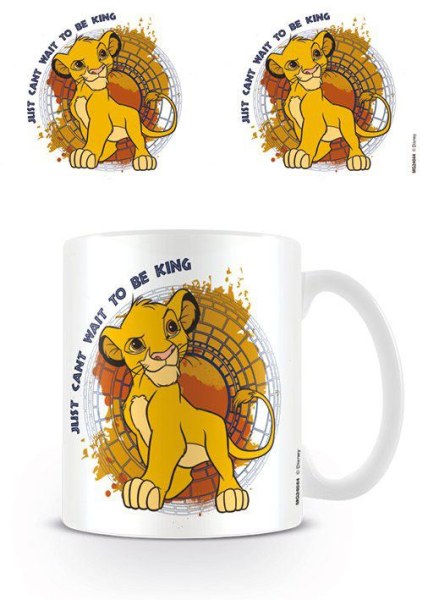 Mug Le Roi lion "Cant Wait To Be King" - Disney