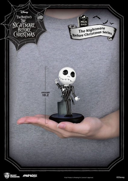 Pack de 6 figurines L'étrange Noël de monsieur Jack - Disney Mini Egg Attack