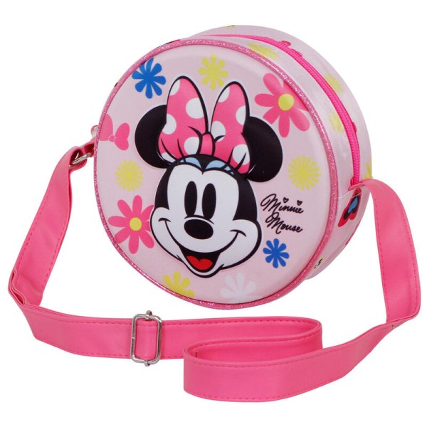 Sac à bandoulière rond Minnie Florale - Disney