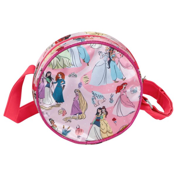 Sac à bandoulière rond princesses Disney "Strong girl"