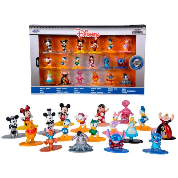 Set de 18 figurines métalliques Disney