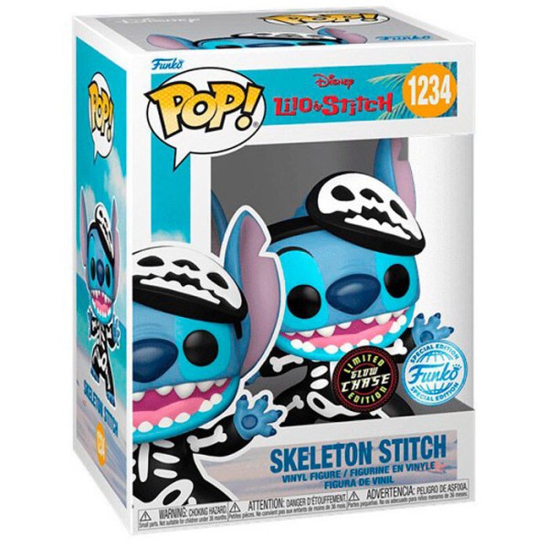Funko POP! 1234 - Stitch Squelette Chase - Disney