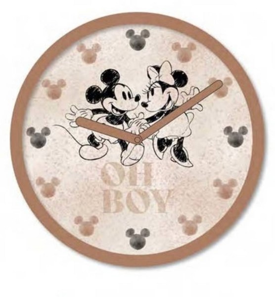 Horloge murale Mickey et Minnie Disney