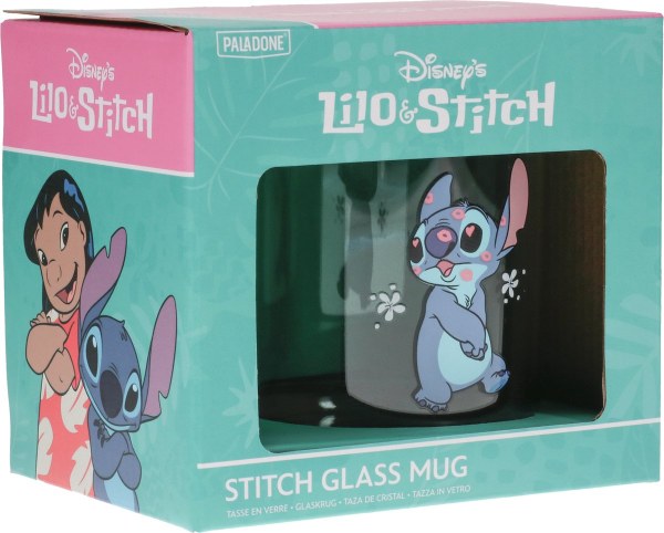 Mug en verre Stitch - Disney