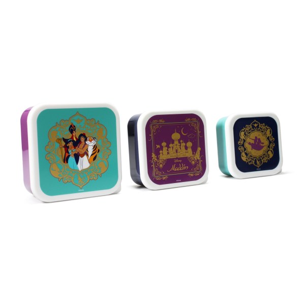 Set de 3 boites à collations Aladdin - Disney