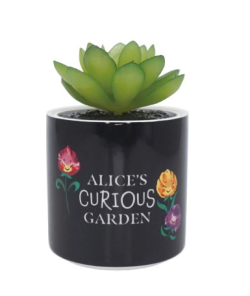 Fausse plante en pot Alice aux pays des merveilles - Disney