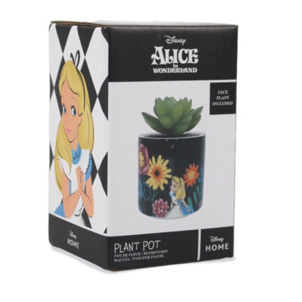 Fausse plante en pot Alice aux pays des merveilles - Disney