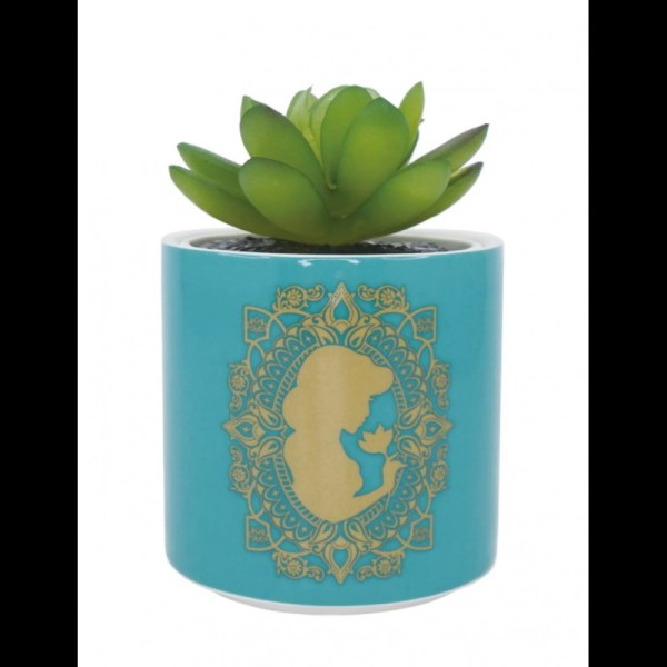Fausse plante en pot turquoise Aladdin - Disney