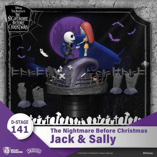DIORAMA Jack et Sally l'étrange noël de monsieur Jack - DISNEY D-STAGE