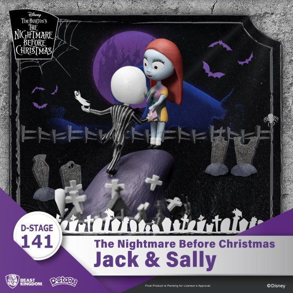 DIORAMA Jack et Sally l'étrange noël de monsieur Jack - DISNEY D-STAGE