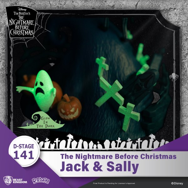 DIORAMA Jack et Sally l'étrange noël de monsieur Jack - DISNEY D-STAGE